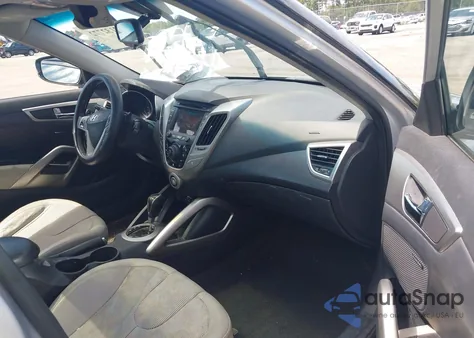 2012 Hyundai Veloster Base W/Gray from USA, damaged, VIN KMHTC6AD0CU049684